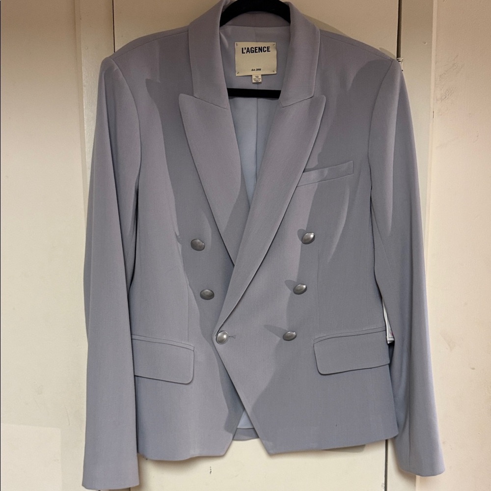 L'AGENCE Women Blazer - Soft Gray